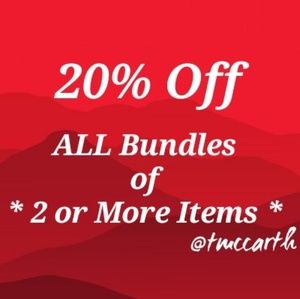 🌠SALE🌠20% Off ALL Bundles of 2 or More Items
